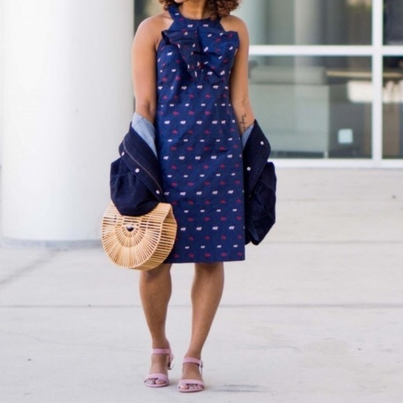 Banana Republic Dresses & Skirts - NWT banana republic navy bow dress